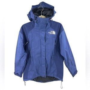 The North Face Mountain Guide Jacket Womens Small Gore Tex Hooded Rain Zip Gorp